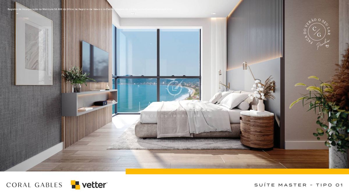 Entrega: Setembro de 2025 - Coral Gables - 3 suítes - 2 vagas - 128m²