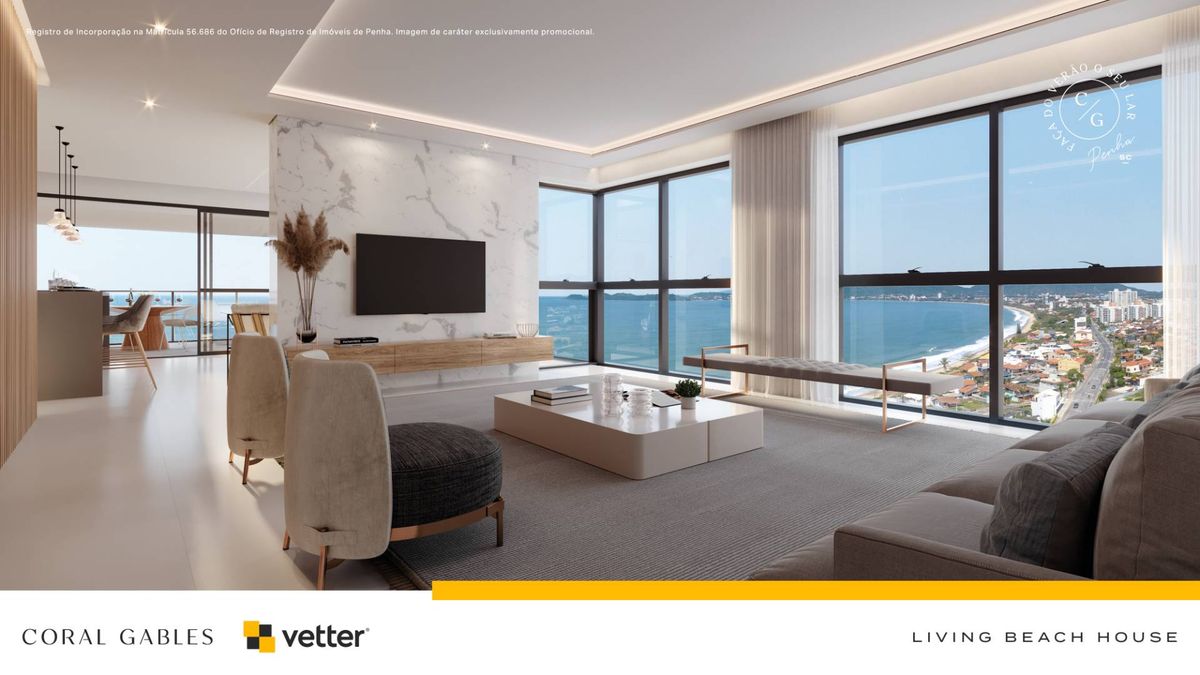 Entrega: Setembro de 2025 - Coral Gables - 3 suítes - 2 vagas - 139m²