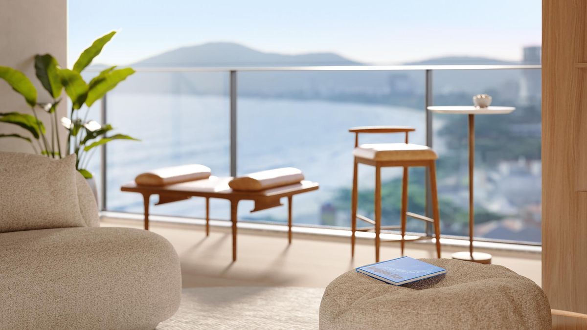 Entrega: 2028 - Dolphin Bay -  2 Suítes - 1 Vaga - 80,68m²