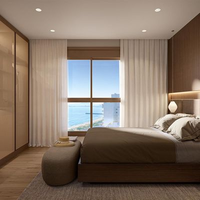 Entrega: 2030 - Bal Harbour - Duplex - 4 suítes  - 3 vagas - 277m²