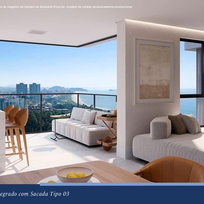 Entrega: 2026 - The Wave - 3 suítes - 2 vagas - 127m²