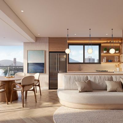 Entrega: 2028 - Dolphin Bay -  3 Suítes - 2 Vaga - 119m²
