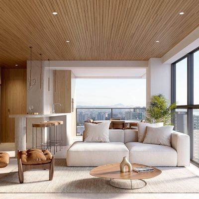 Entrega: 2029 - Tropical Beach - 3 suítes - 2 vagas - 110m²