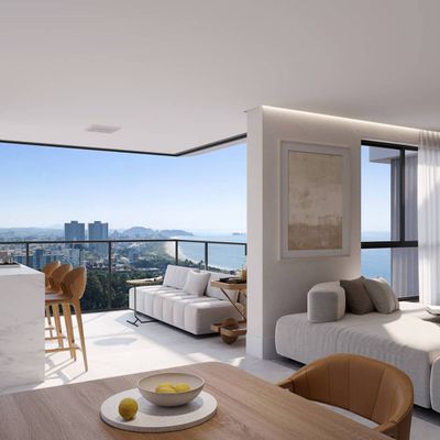 Entrega: 2026 - The Wave - 3 suítes - 2 vagas - 120m²